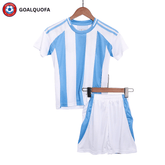 Kid's Argentina Home Jerseys Kit 2024