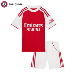 Kids Arsenal Home Jersey Kit 2025/26