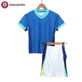 Kid's Brazil Away Jerseys Kit Copa América 2024