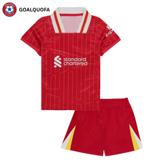 Kid's Liverpool Home Jersey Kit 2024/25