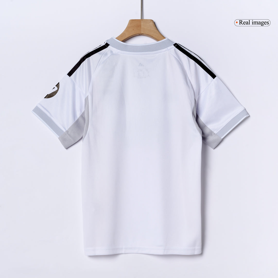 Kids Real Madrid Home Jersey Kit 2025/26