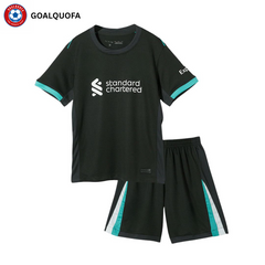 Kid's Liverpool Away Jerseys Kit 2024/25