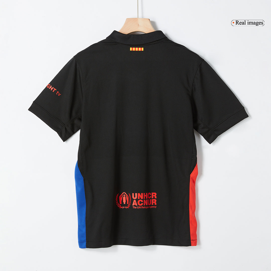 [Super Quality] Men's Barcelona Away Soccer Jersey 2024/25 - Spotify Logo Without Text - Spotify Logo Without Text-The Jerseys Shop