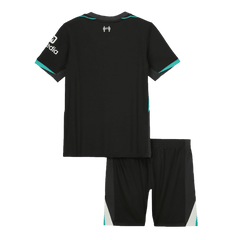Kid's Liverpool Away Jerseys Kit(Jersey+Shorts) 2024/25-The Jerseys Shop